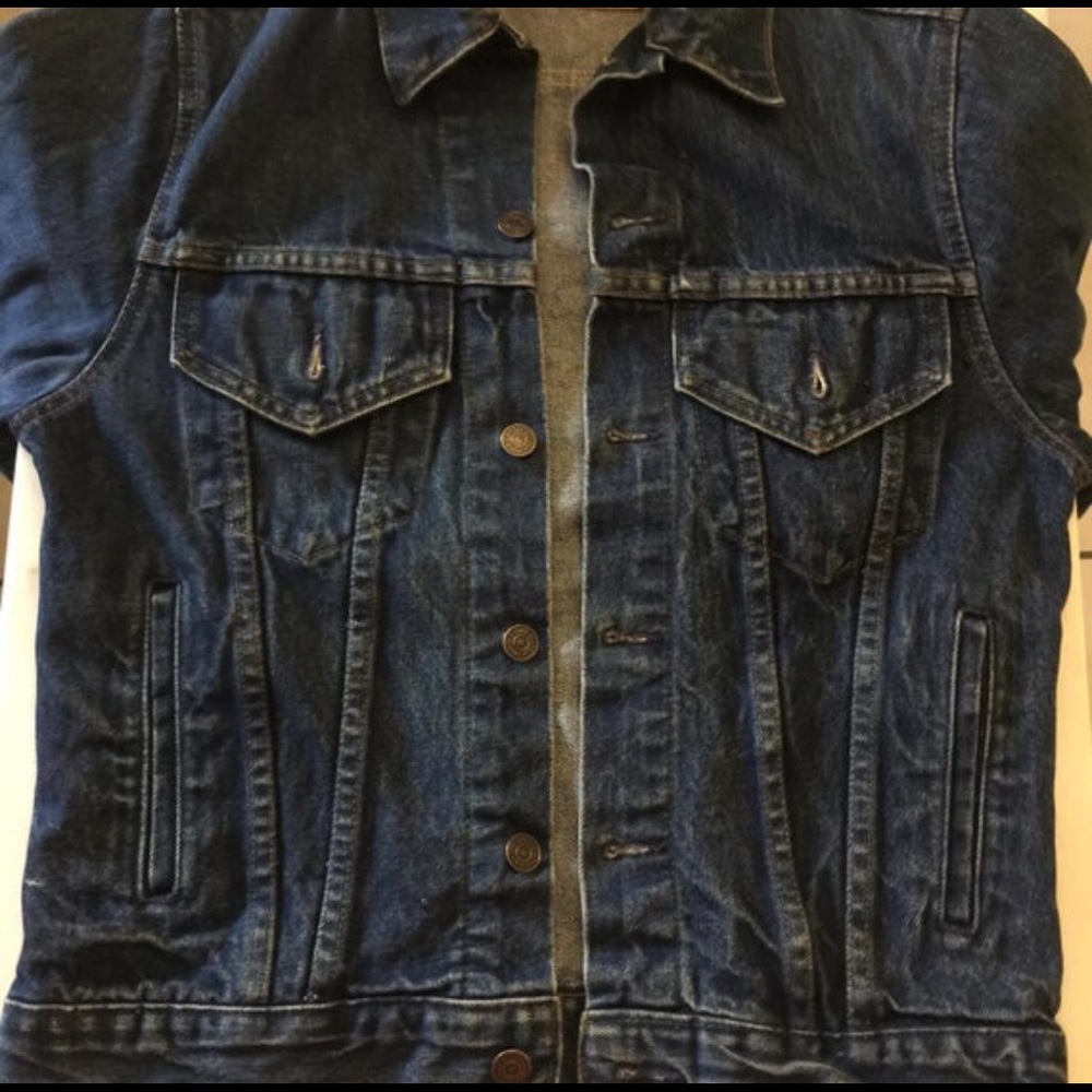 Vtg 70’s /80’s gap pioneer denim jacket SZ 34 Men - Picture 7 of 8